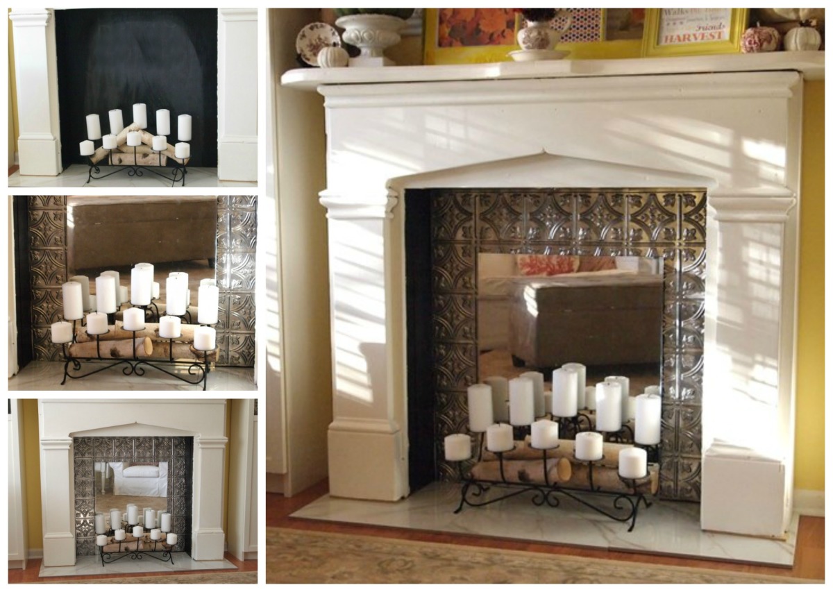 Decorative fireplaces: no soot and smoke
