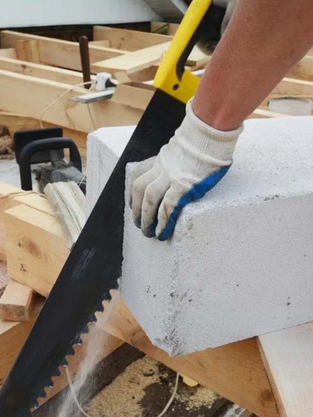 How to cut aerated concrete blocks: 5 suitable tools